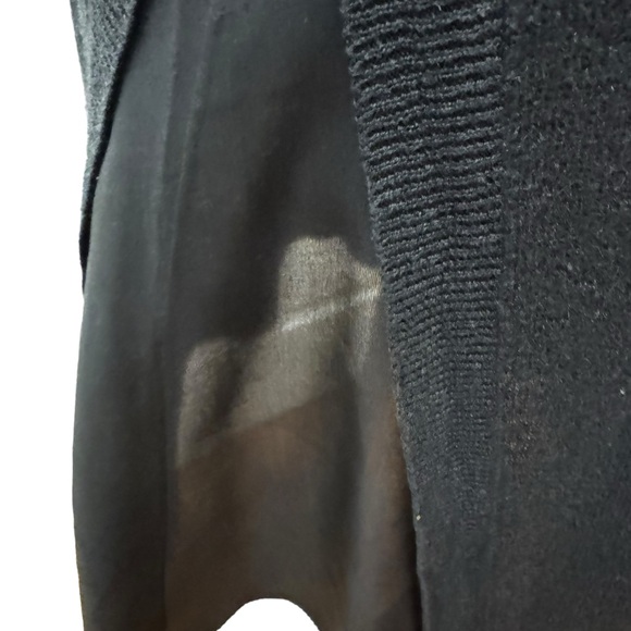 Eileen Fisher linen and silk long cardigan in black. Size XL. VGUC - Picture 3 of 10